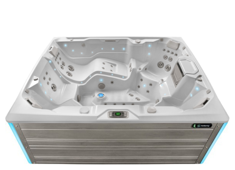 Gleam 8 person Hot Tub from Limelight Collection